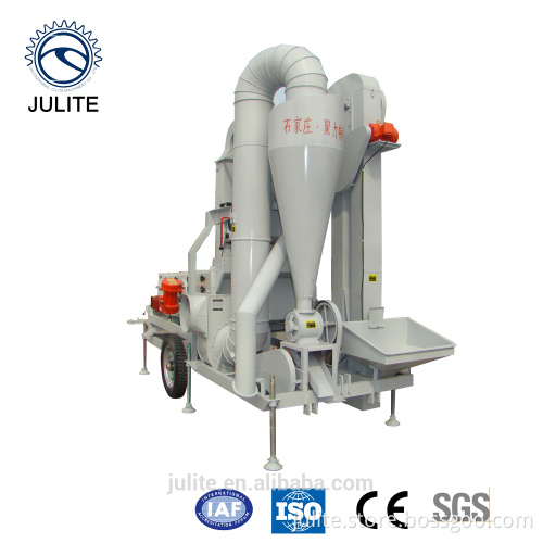 dual dust air screen Cleaner for seeds beans grain China factory price good quality and service
